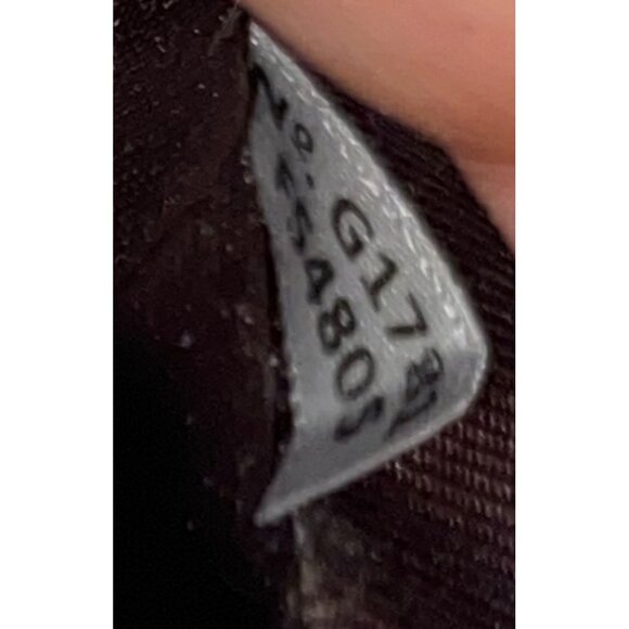 Coach Accordian Zip Signature Debossed Patent Leather Wallet F54805 neutral box - Picture 8 of 11